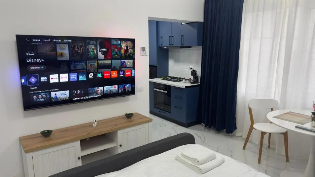 Garsonieră regim hotelier Pitești - living modern central